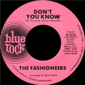 The Fashioneers  - Don't You Know