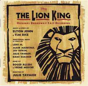 Various - The Lion King - Original Broadway Cast Recording