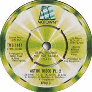 Apollo  - Astro Disco Pt.1 / Astro Disco Pt.2