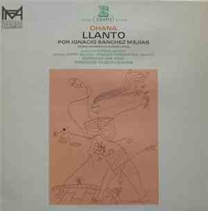 Maurice Ohana, Federico García Lorca  -  José Luis Gomez, Michel Jarry, Èlisabeth Chojnacka, Ensemble Ars Nova, Theodor Guschlbauer - Llanto Por Ignacio Sánchez Mejías - Sarabande