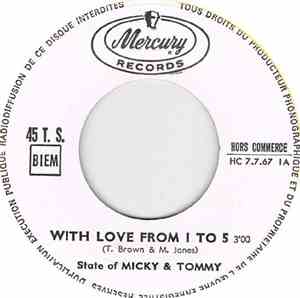 State Of Micky & Tommy - With Love From 1 To 5