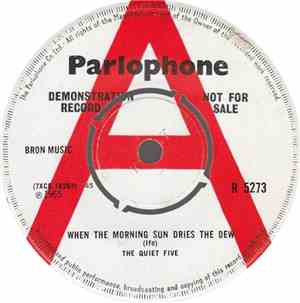 The Quiet Five - When The Morning Sun Dries The Dew