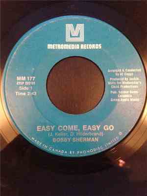 Bobby Sherman - Easy Come, Easy Go