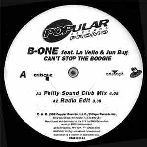 B-One - Can't Stop The Boogie
