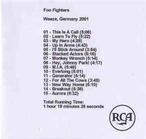 Foo Fighters - Weeze , Germany 2001