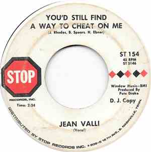 Jean Valli - You'd Still Find A Way To Cheat On Me
