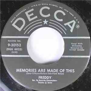 Freddy - Memories Are Made Of This / Endless Night