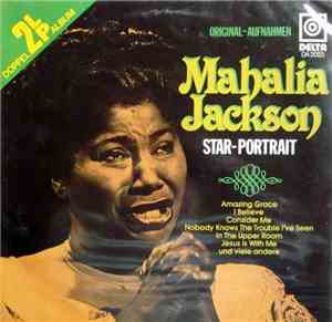 Mahalia Jackson - Star-Portrait Mahalia Jackson