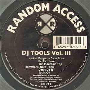 Random Access  - DJ Tools Vol. III
