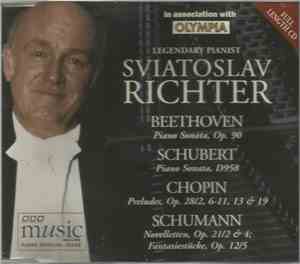 Sviatoslav Richter - The Piano: Beethoven, Schubert, Chopin and Schumann Played By Sviatoslav Richter