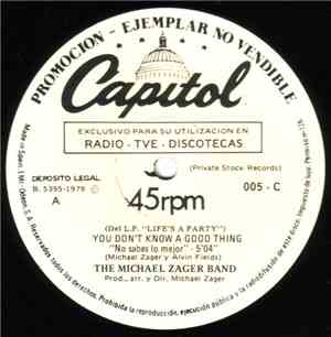 The Michael Zager Band / Cissy Houston - You Don't Know A Good Thing / Think It Over