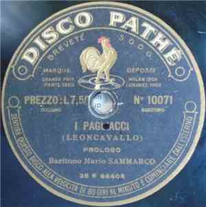 Mario Sammarco - I Pagliacci / Faust