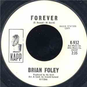 Brian Foley  - Forever / Three Billion Candles