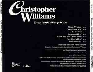 Christopher Williams - Every Little Thing U Do