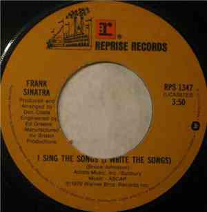 Frank Sinatra - I Sing The Songs (I Write The Songs) / Empty Tables