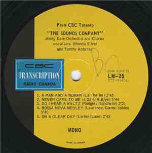 The Jimmy Dale Orchestra and Chorus, Rhonda Silver, Tommy Ambrose - The Sounds Company