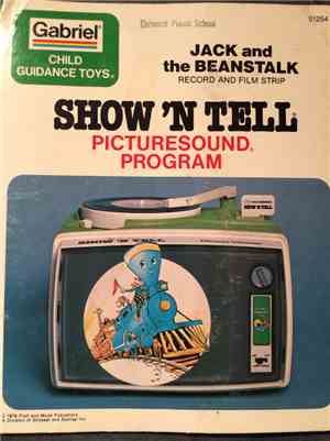 Unknown Artist - Show'N Tell Picturesound Program: Jack and the Beanstalk