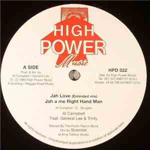Al Campbell Feat General Lee  & Trinity  - Jah Love / Jah A Me Right Hand Man