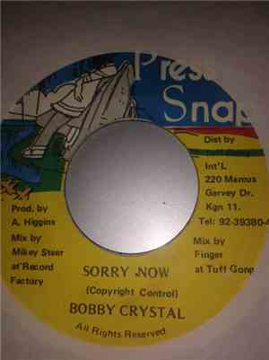 Bobby Crystal - Sorry Now