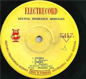 Domenico Modugno - Recital Domenico Modugno