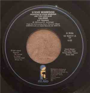 Steve Winwood - Valerie / Talking Back To The Night
