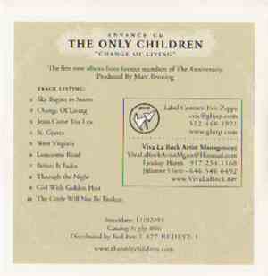 The Only Children - Change Of Living