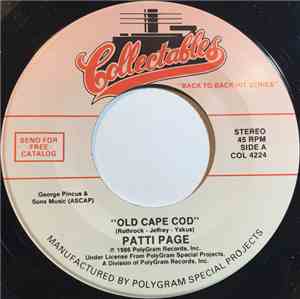 Patti Page - Old Cape Cod / Mocking Bird Hill