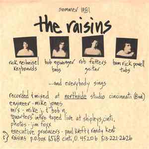 The Raisins  - Quarters / Tour Guide