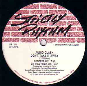 Audio Clash - Don't Take It Away / Electro Rhythm