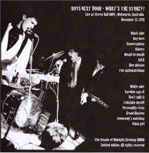 Boys Next Door - What's The Storey?