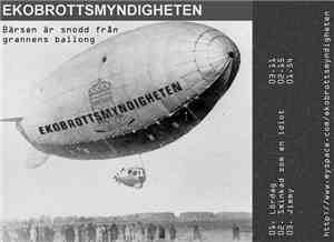 EkoBrottsMyndigheten - Bärsen Är Snodd Från Grannens Ballong
