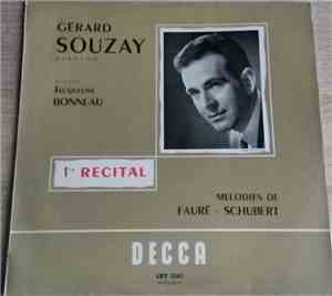 Gérard Souzay - Franz Schubert / Gabriel Fauré - Recital
