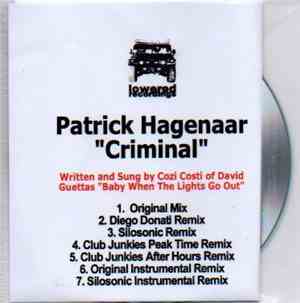 Patrick Hagenaar / Ran Shani - Criminal / Kyoto Nights