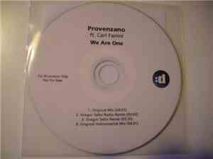 Provenzano Ft. Carl Fanini - We Are One